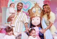 Virginia e Zé Felipe mostram fotos da festa de 4 anos de Maria Alice; veja