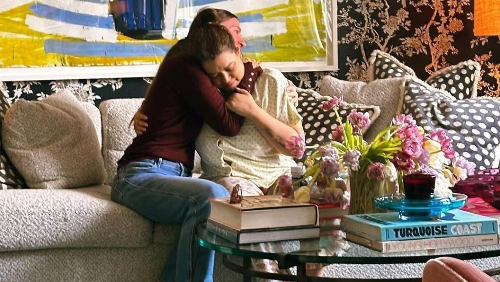 Flora Gil mostra visita à Preta Gil