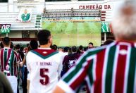 Fluminense prepara festa para torcedores contra a Inter no Mundial