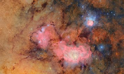 Imagem produzida pelo Observatório Vera C. Rubin