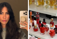Gabi Brandt impressiona ao mostrar coleção de perfumes: "Meu paraíso"