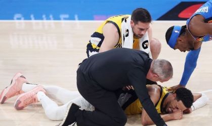 Astro do Pacers tem lesão chocante no jogo 7 da final da NBA