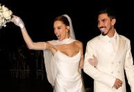 Giovanna Lancellotti publica fotos de casamento no Cristo: "Inesquecível"