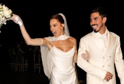 Saiba qual atriz pegou o buquê no casamento de Giovanna Lancellotti