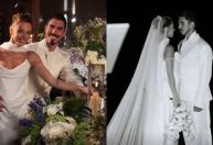 Giovanna Lancellotti e Gabriel David se casam no Cristo Redentor; veja