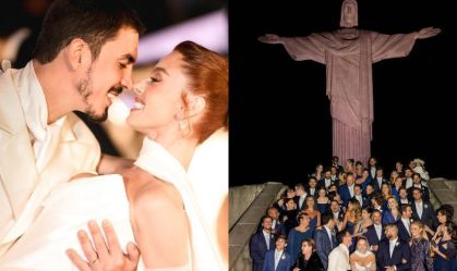 Giovanna Lancellotti posta fotos inéditas de casamento: "Magia acontecendo"