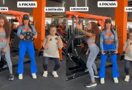 Gracyanne mostra treino com mãe e irmãs: "Motivação mútua"