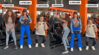 Gracyanne mostra treino com mãe e irmãs: "Motivação mútua"