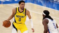 No último lance, Pacers vencem Thunder e saem na frente nas finais da NBA