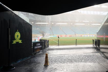 Hard Rock Stadium, palco de Mamelodi Sundows x Fluminense, sofre com a chuva que cai em Miami