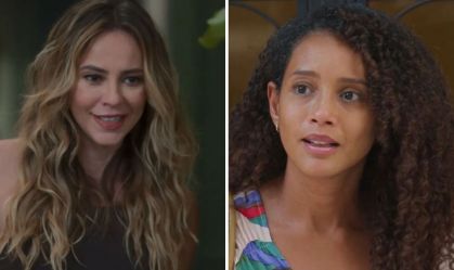 Heleninha e Raquel se enfrentam por causa de Ivan
