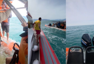 Bote naufraga com 20 pessoas durante passeio em SP