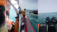Bote naufraga com 20 pessoas durante passeio em SP