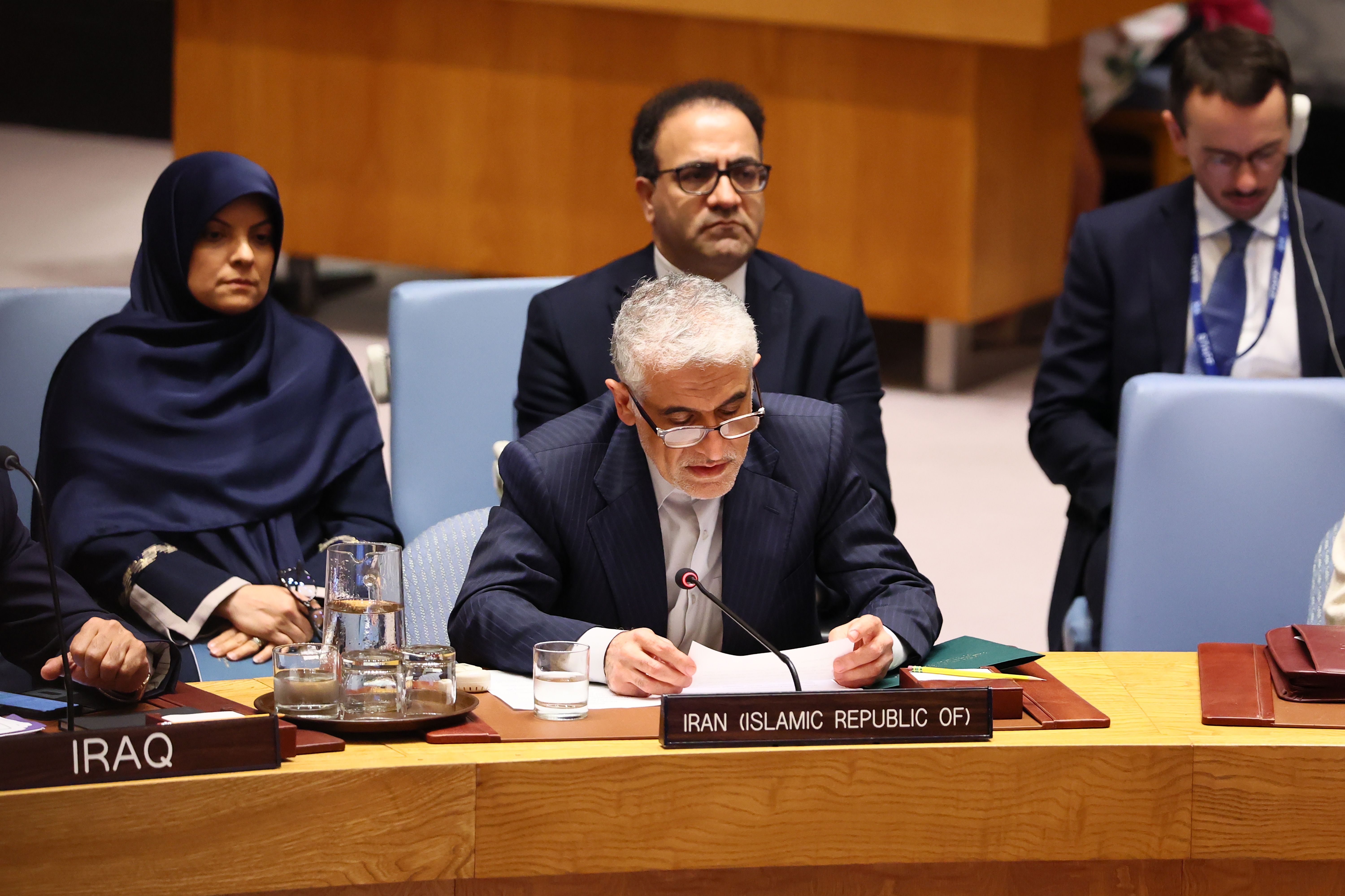 United Nations Security Council Meets To Consider War Between Israel And Iran
