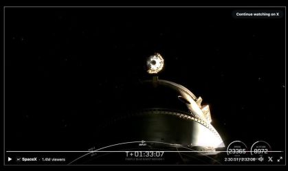 Ispace encerrou live de pouso da Resilience na Lua