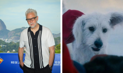 James Gunn se inspira em próprio cão para Krypto: "Como ele me aterroriza"