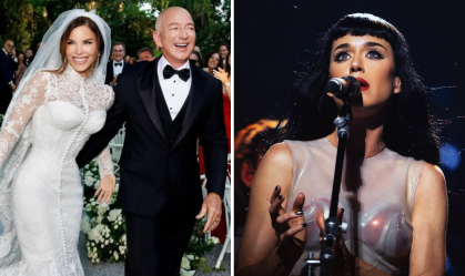 Lauren Sanchéz Bezos manda recado após Katy Perry faltar em seu casamento