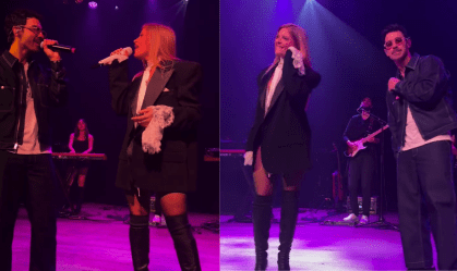 Joe Jonas realiza participação especial em show de Luísa Sonza, em NY