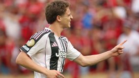 Kenan Yildiz comemora golaço que marcou pela Juventus contra o Wydad no Mundial de Clubes