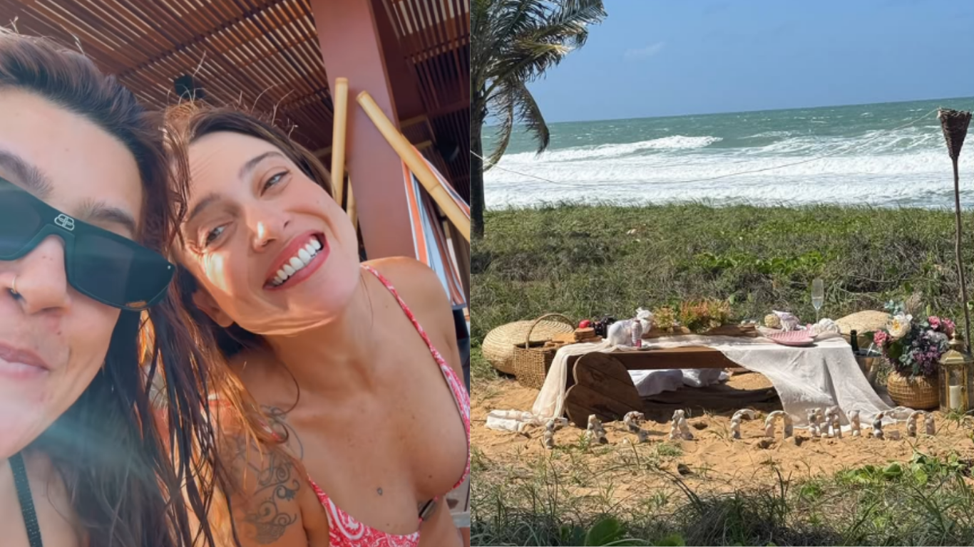 lauana e tati noivado