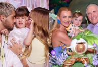 Festa das filhas de Virginia e de Justus tem lembrancinha igual; veja o quê