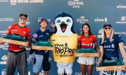 Surfe: Luana Silva perde de australiana e é vice-campeã em Saquarema