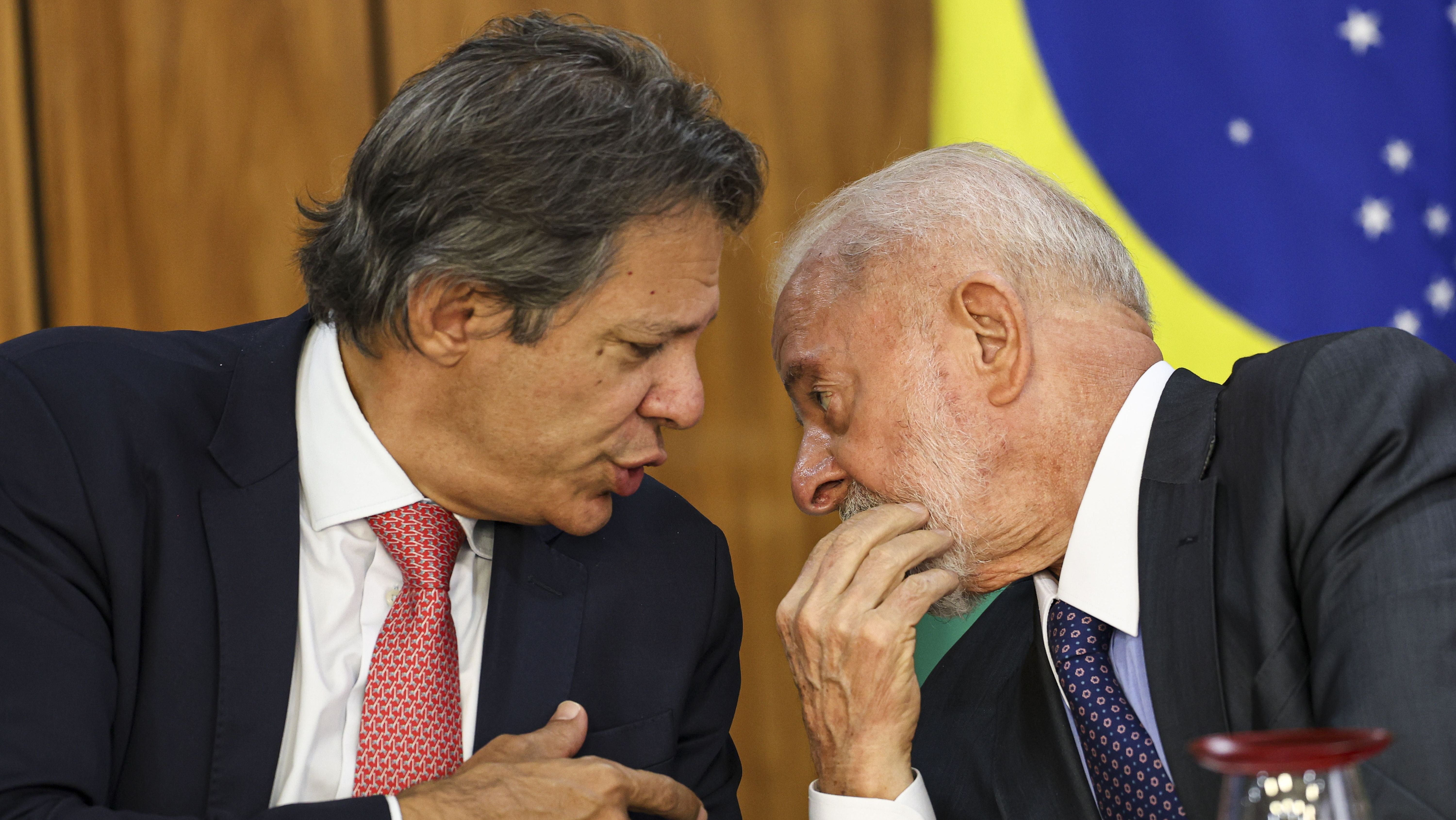 Lula e Fernando Haddad