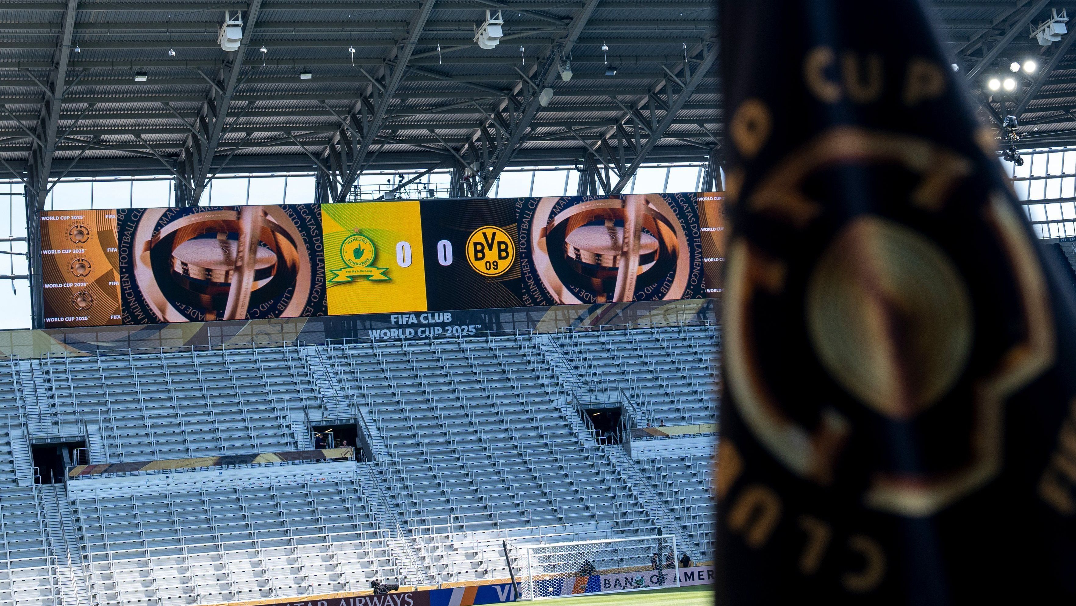 Mamelodi Sundowns e Borussia Dortmund se enfrentam às 13h no TQL Stadium, em Cincinnati