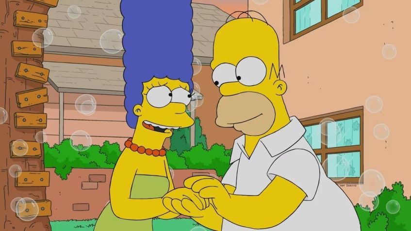 Marge sente uma angústia esmagadora com o ninho vazio no episódio "Um Sonho de Meia-Infância" de "Os Simpsons" • Reprodução/FOX