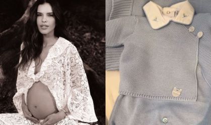 Grávida, Mariana Rios mostra roupas que ganhou para enxoval do filho