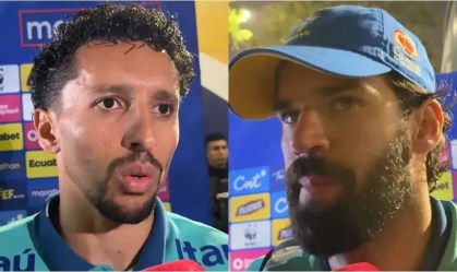 Jogadores do Brasil reagem ao empate com o Equador em estreia de Ancelotti