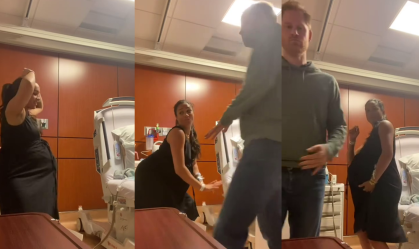Meghan Markle relembra parto de filha com príncipe Harry com vídeo inédito