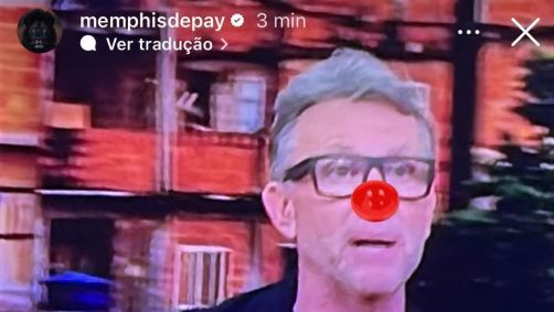 Memphis provoca Neto nas redes sociais