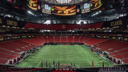 Mercedes-Benz Stadium, em Atlanta, vai receber jogos do Mundial de Clubes