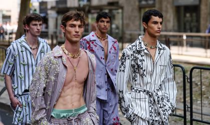 Street Style - Day 2 - Milan Fashion Week - Menswear Spring/Summer 2026