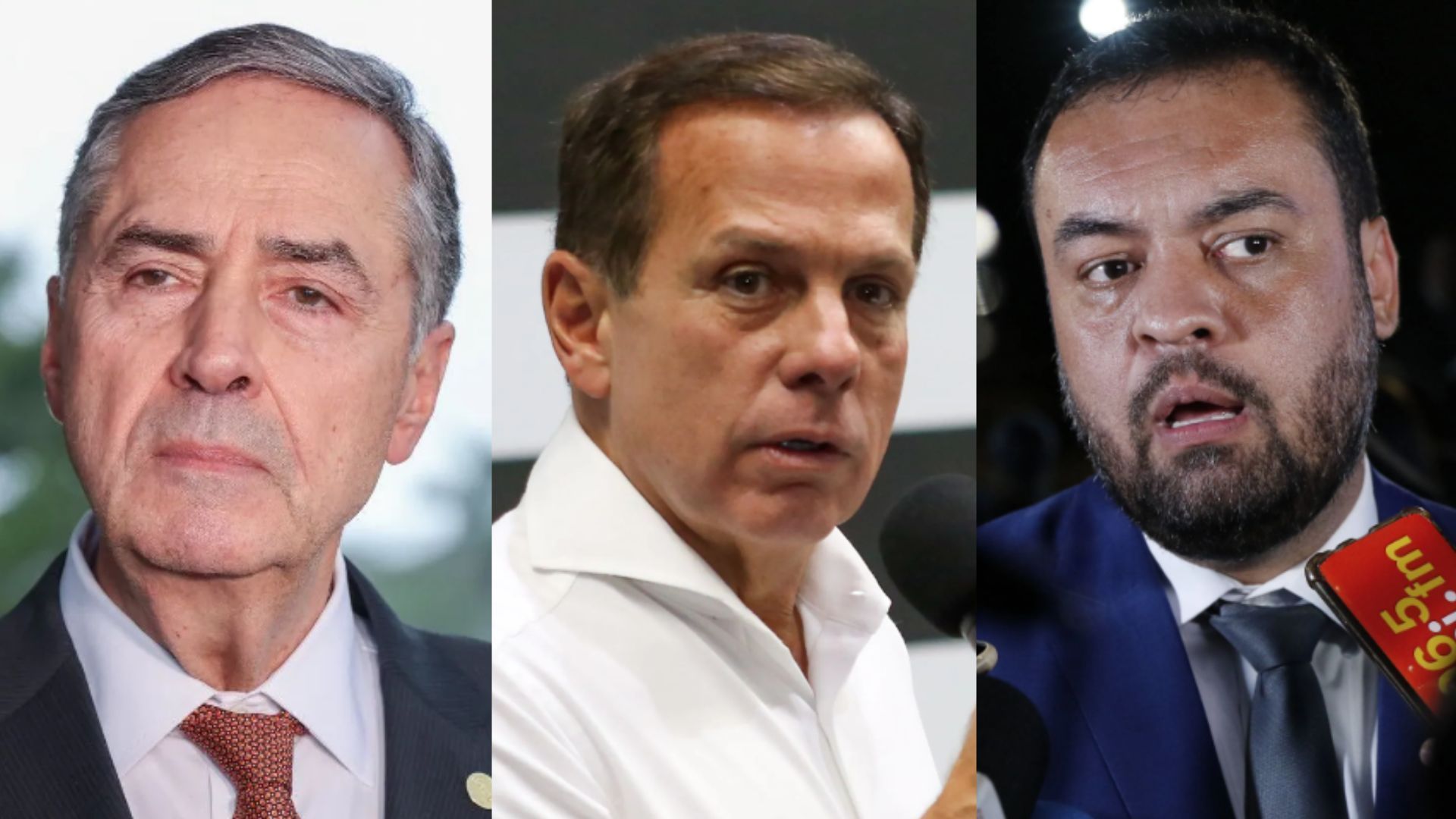 Luís Roberto Barroso, Dória e Cláudio Castro