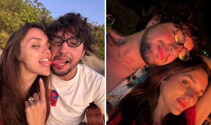 Nattanzinho e Rafa Kalimann anunciaram a primeira gravidez