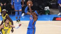 Shai brilha, Thunder domina os Pacers e empata final da NBA