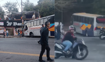 Homem furta ônibus e invade salão de festas após briga com a esposa em SP