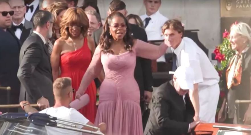 Oprah Winfrey em Veneza para o segundo dia do casamento de Jeff Bezos • Reuters