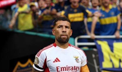"Jogada de m$#%$", diz Otamendi após erro fatal em empate do Benfica