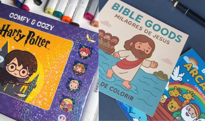 Além dos "Bobbie Goods": conheça outros modelos dos livros de colorir