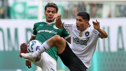 Palmeiras e Botafogo empataram pelo Brasileiro de 2025