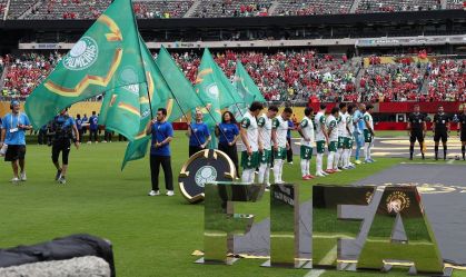 Pai de jogador do Palmeiras provoca Corinthians no Mundial: "Acesso negado"