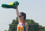 De cardiopata a triatleta: escritora é primeira transplantada em competição
