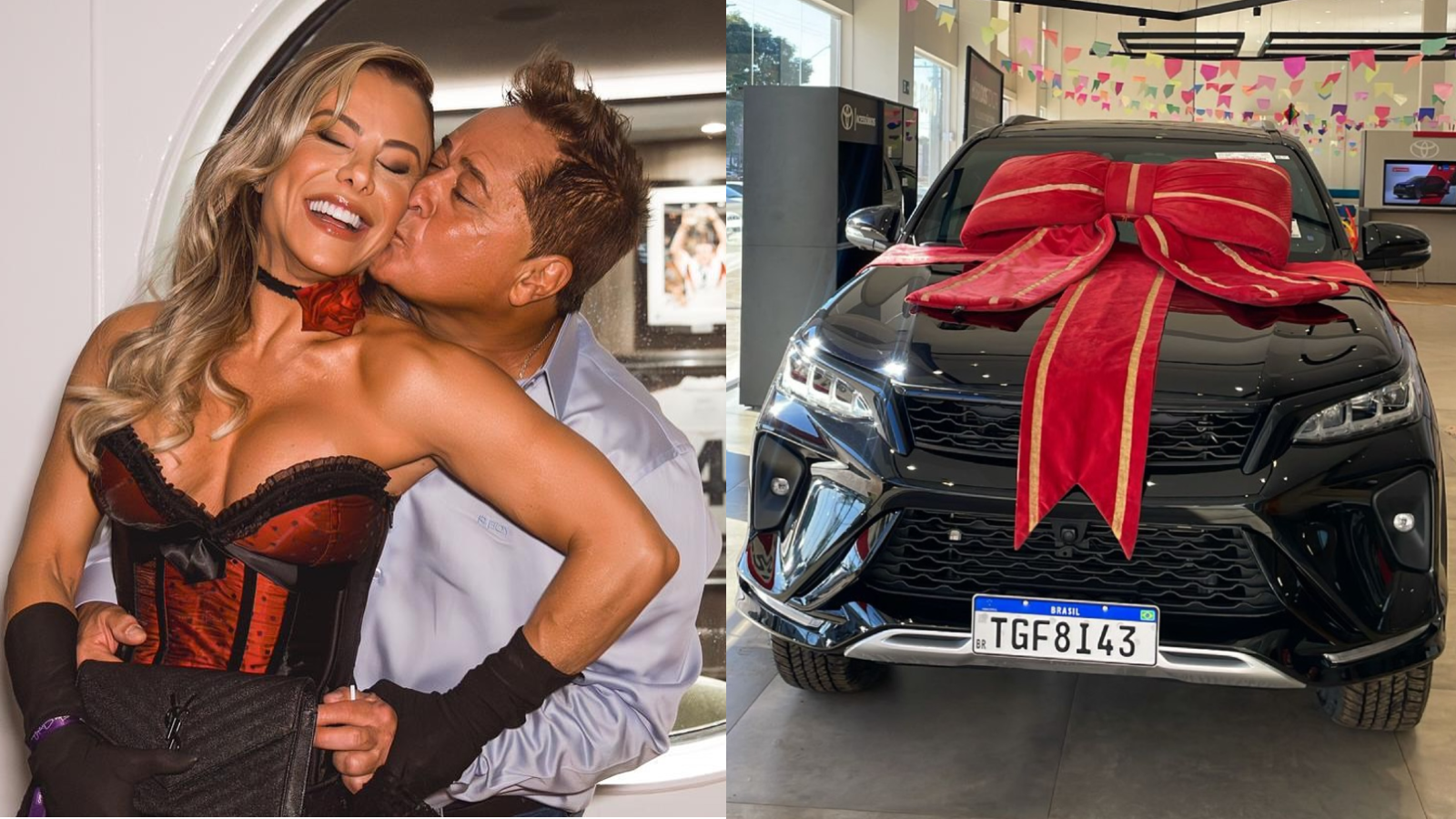 O modelo escolhido foi a SUV SW4, da marca Toyota, cujo o preço pode chegar a R$ 465 mil