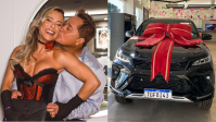 Leonardo dá carro de luxo a Poliana; veja o valor do automóvel