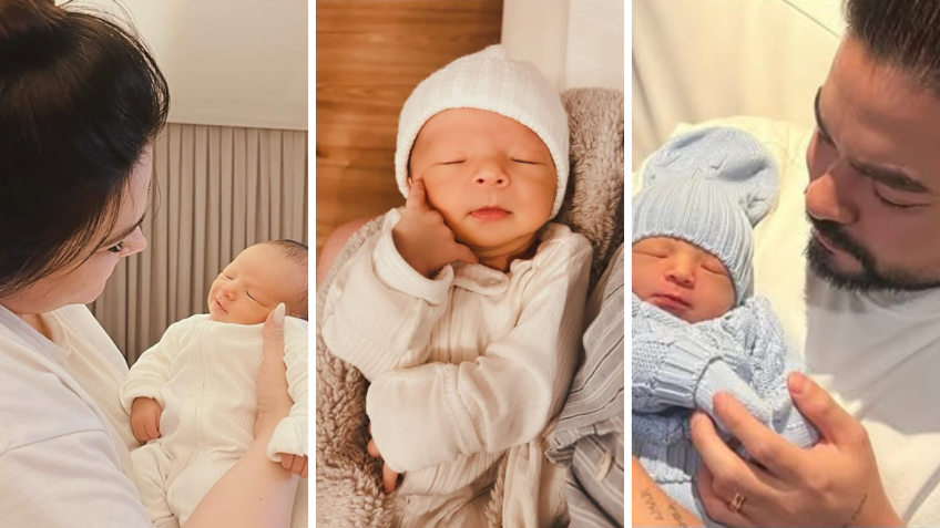 Yudi compartilhou as primeiras fotos de Davi Yudi, que nasceu em 18 de maio de 2025 • Instagram/Yudi Tamashiro