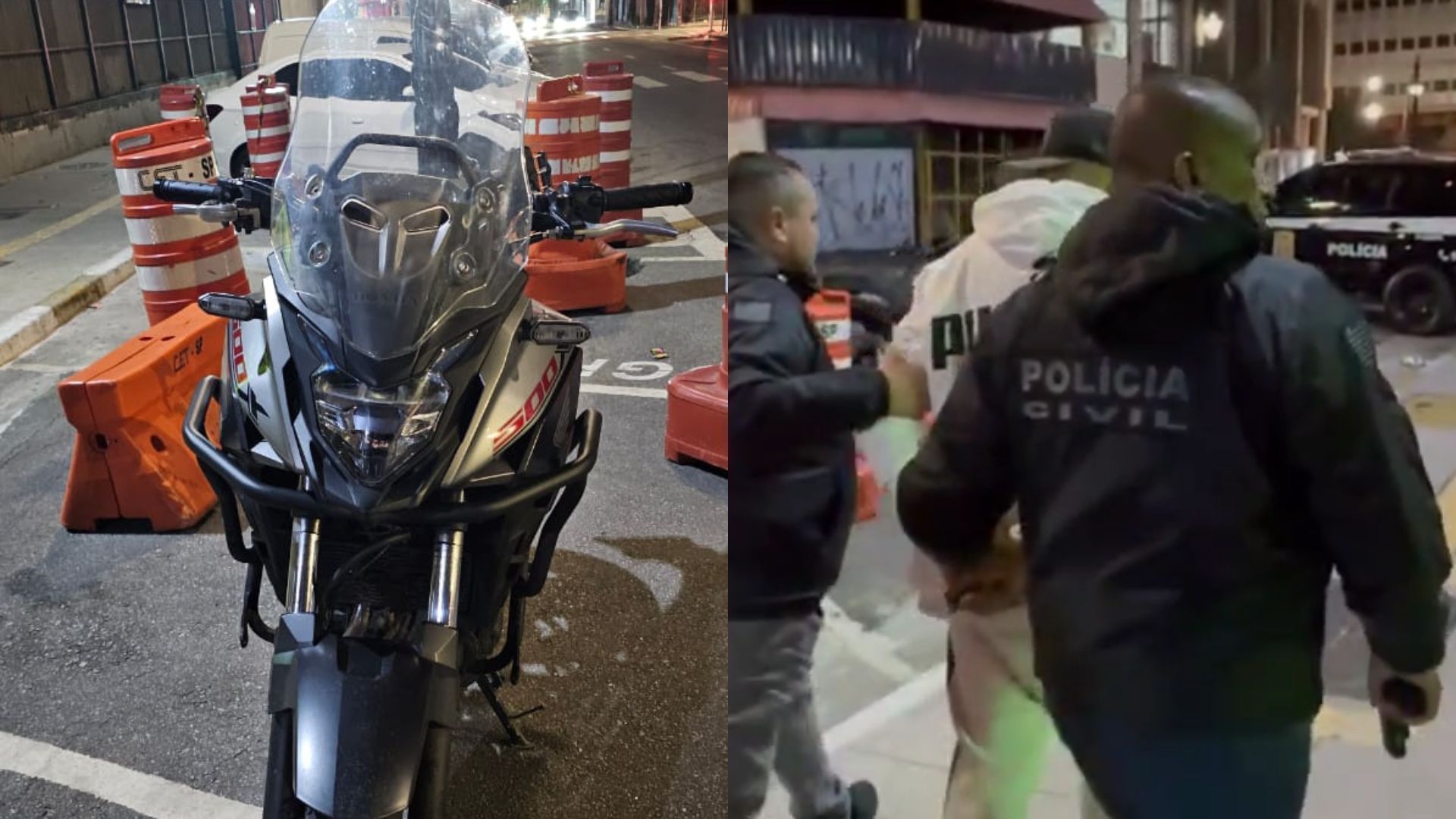 MORTE DELEGADO ROUBO MOTO