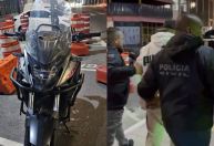 Suspeito de matar delegado é preso com moto roubada em SP